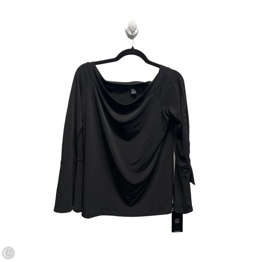 Top Long Sleeve By Clara Sun Woo In Black, Size: Xl