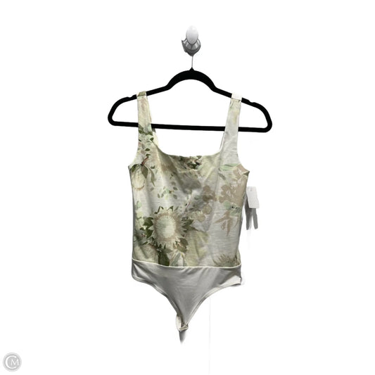 Bodysuit By Express In Green, Size: Xs