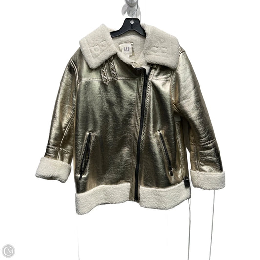 Coat Other By Gap In Gold, Size: M
