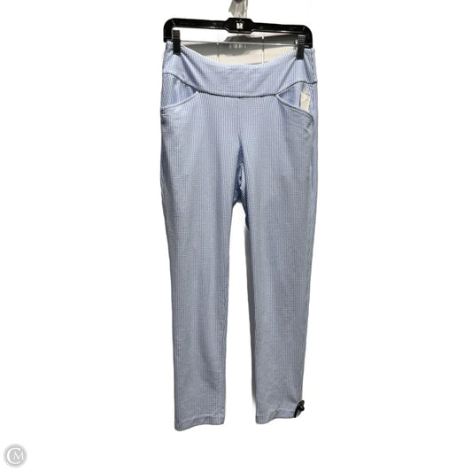 Pants Designer By Lilly Pulitzer In Blue & White, Size: M