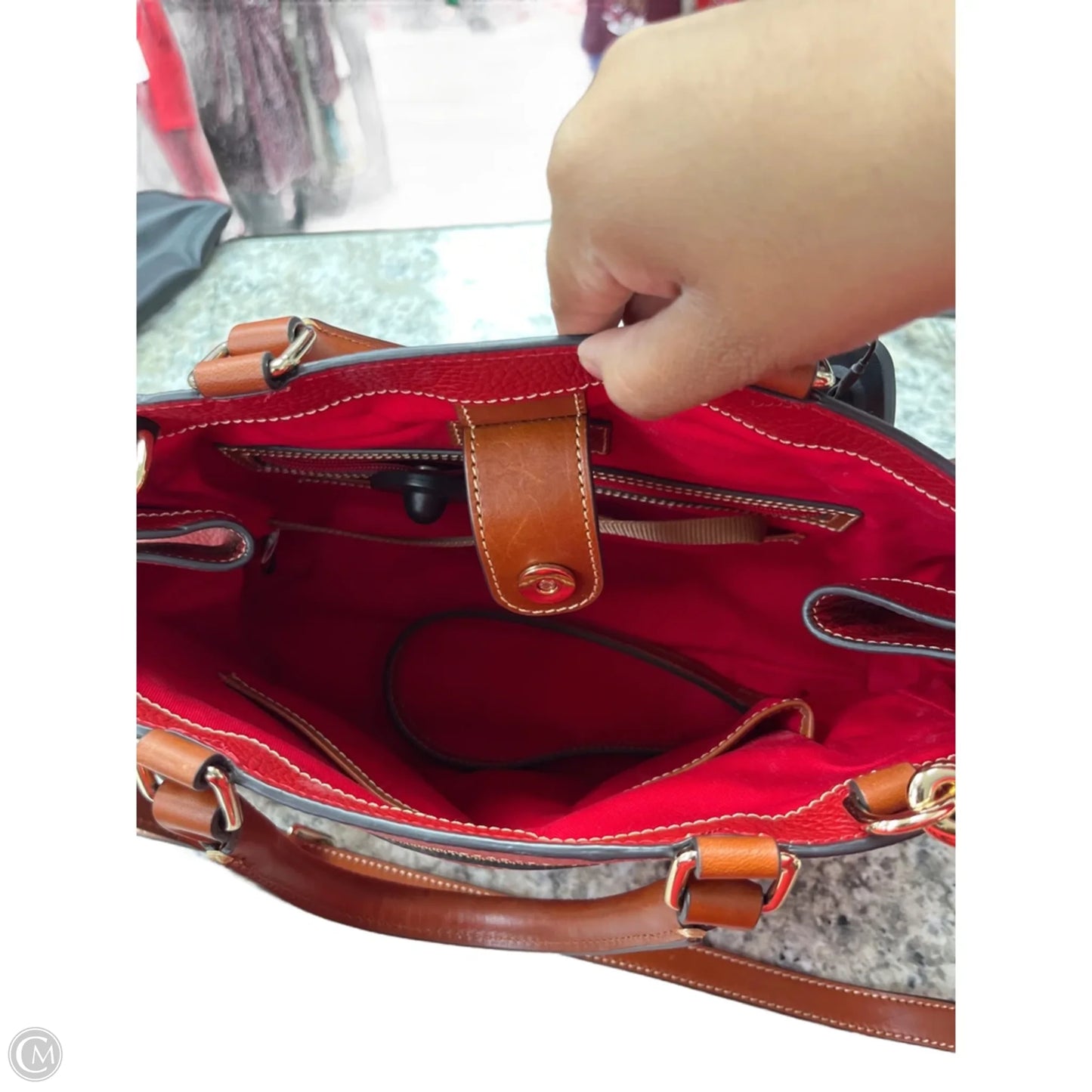 Crossbody Designer By Dooney And Bourke, Size: Medium