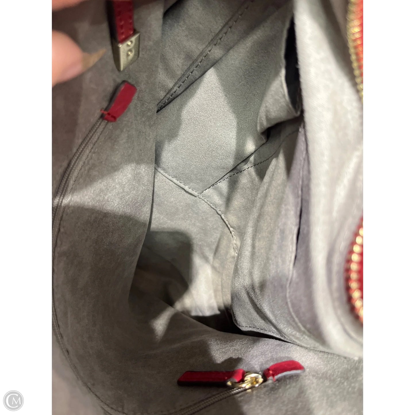 Crossbody Leather By Vince Camuto, Size: Large