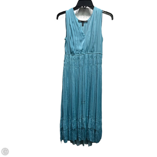 Dress Party Midi By White House Black Market In Teal, Size: Xs