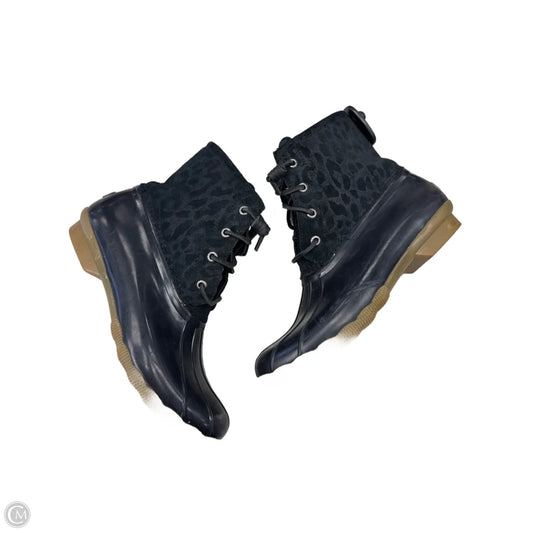 Boots Rain By Sperry In Black, Size: 9