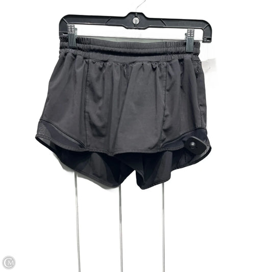 Athletic Shorts By Lululemon In Black, Size: 6