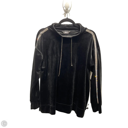 Top Long Sleeve By Investments In Black, Size: S