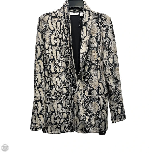 Blazer By Susan Graver In Black & Brown, Size: Xs