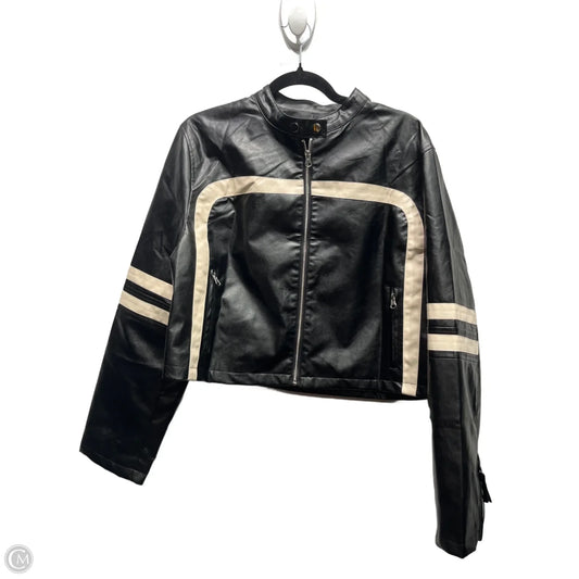Jacket Other By Clothes Mentor In Black & White, Size: Xxl