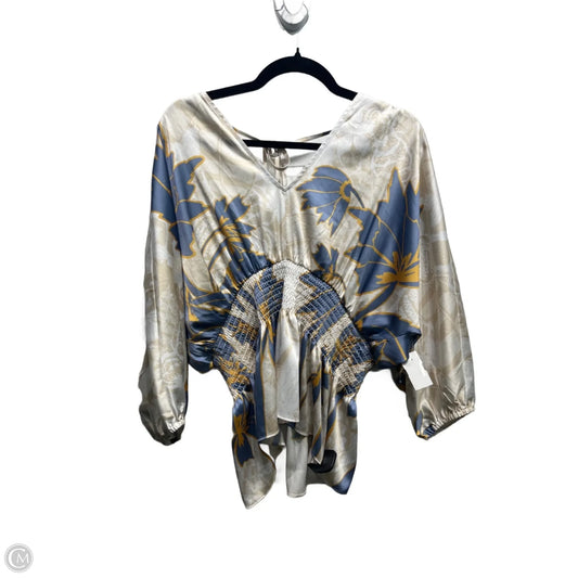 Top Long Sleeve By White House Black Market In Tan, Size: S