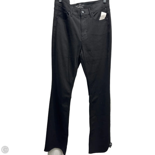 Pants Wide Leg By White House Black Market In Black Denim, Size: 8l