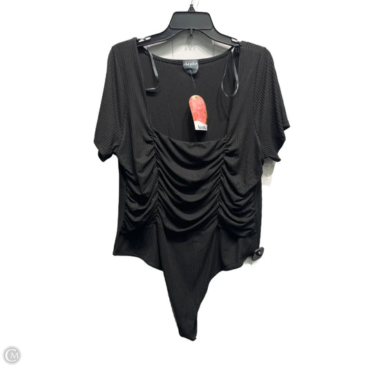 Bodysuit By Arula In Black, Size: 3x