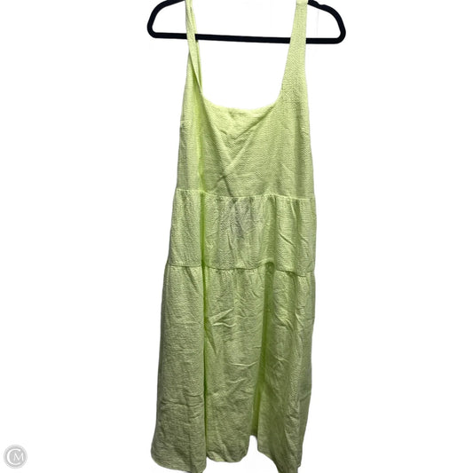 Dress Casual Short By Ava & Viv In Green, Size: 2x