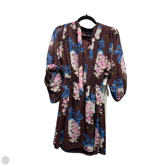 Dress Work By Ann Taylor In Blue & Red, Size: Xs