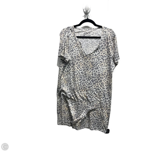 Dress Casual Short By Marc New York In Grey & Orange, Size: Xl