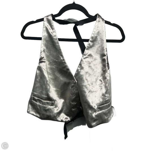 Vest Other By J. Crew In Silver, Size: M
