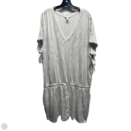 Romper By Daily Ritual In Grey, Size: Xxl