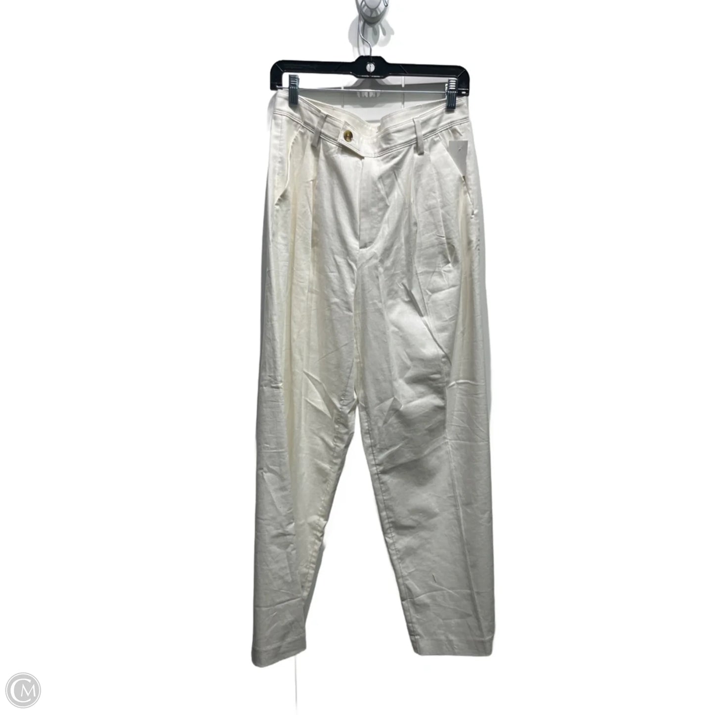 Pants Linen By Banana Republic In Cream, Size: 10