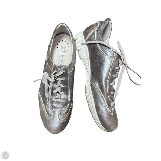 Shoes Sneakers By Mephisto In Silver, Size: 9.5