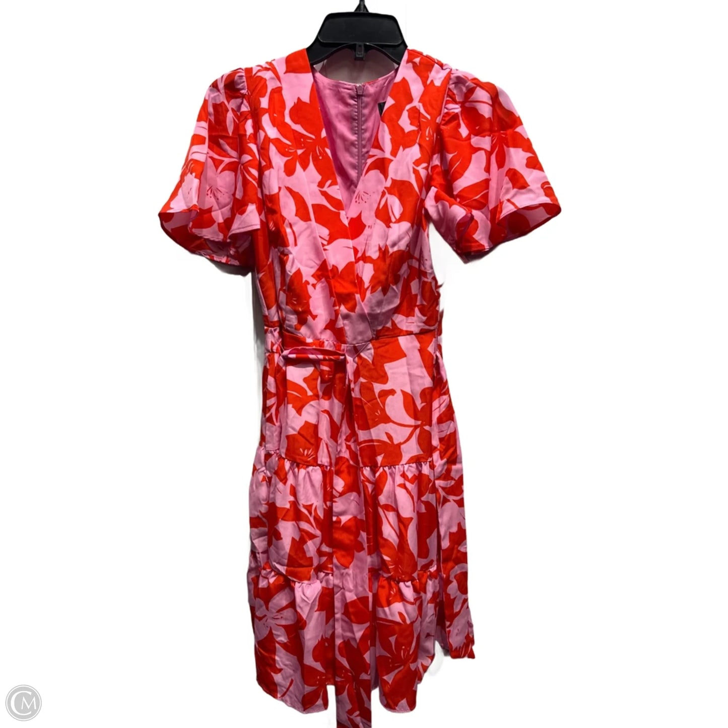 Dress Party Short By falling flowers  In Pink & Red, Size: Xs