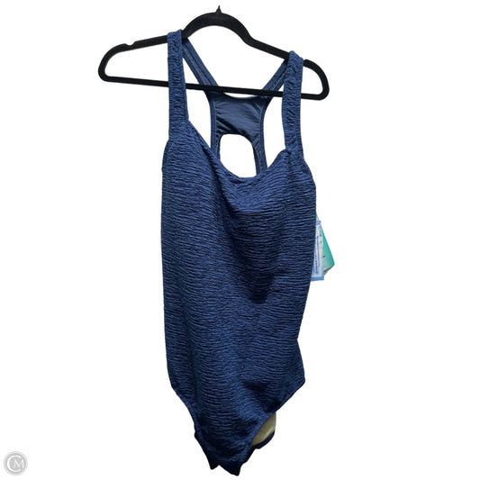 Swimsuit By penbrooke In Navy, Size: 3x