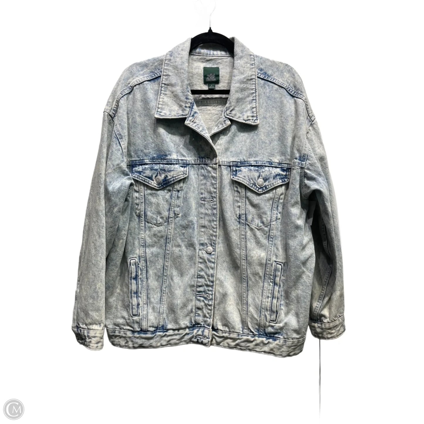 Jacket Denim By Wild Fable In Blue Denim, Size: Xl