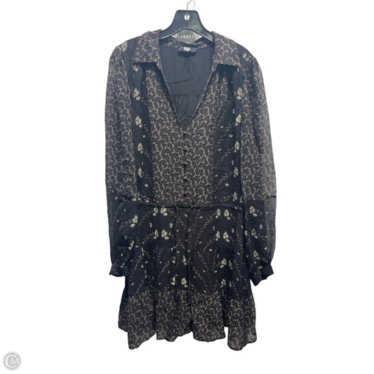 Dress Casual Short By Paige In Black & Pink, Size: Xs