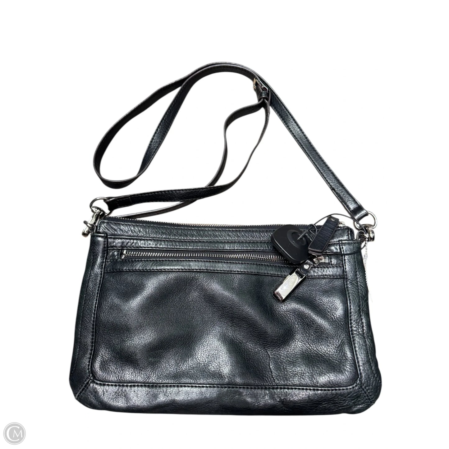 Crossbody Leather By B. Makowsky, Size: Medium