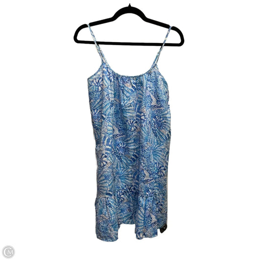 Dress Designer By Lilly Pulitzer In Blue & White, Size: Xxs