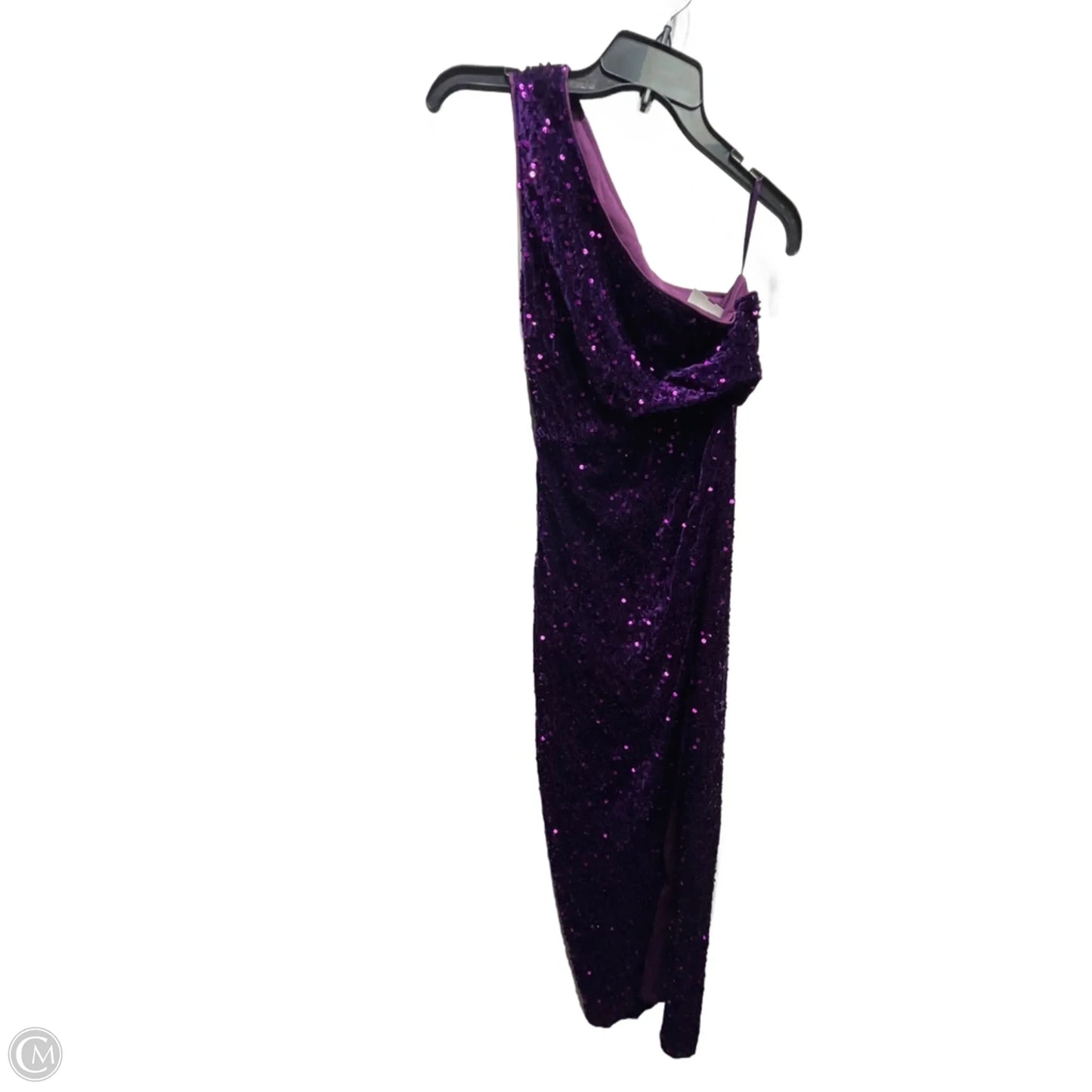 Dress Party Long By Clothes Mentor In Purple, Size: Xs