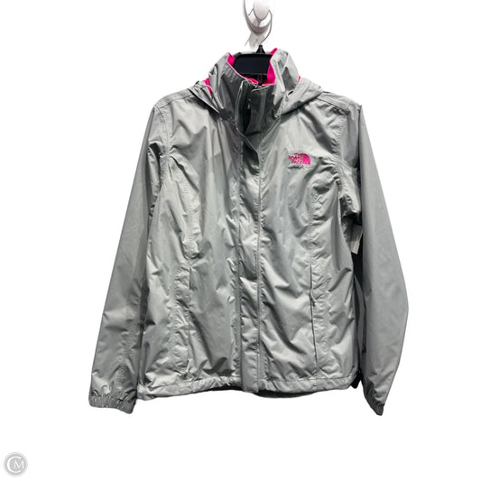 Jacket Windbreaker By The North Face In Grey, Size: M