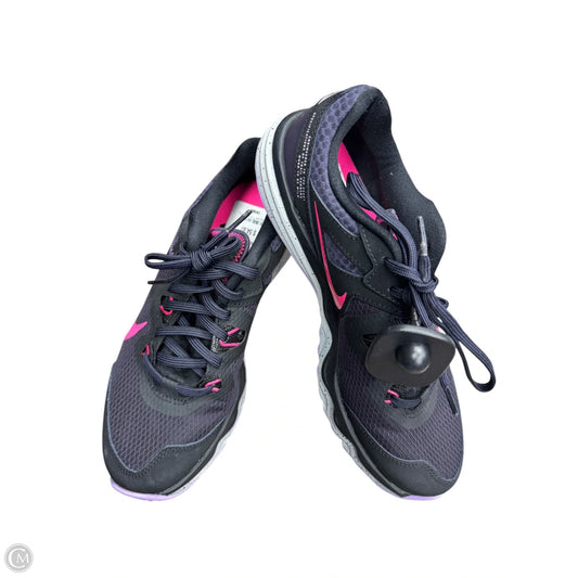 Shoes Athletic By Nike In Black & Purple, Size: 9