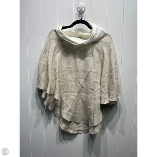 Top Short Sleeve By MARIO ROMANO In Tan, Size: Osfm