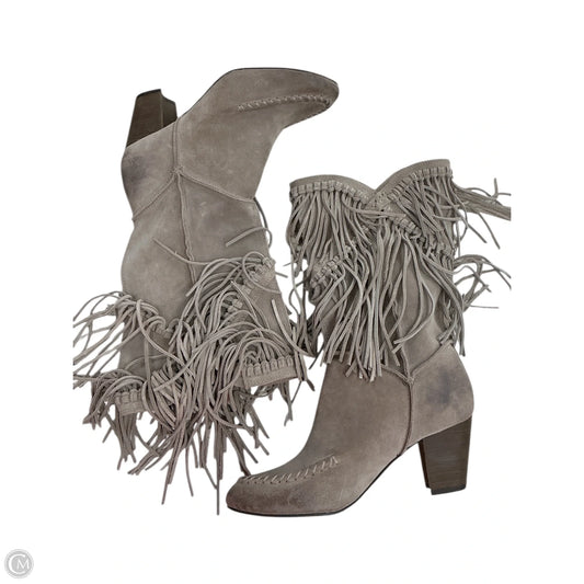 Boots Western By 7 For All Mankind In Tan, Size: 7.5