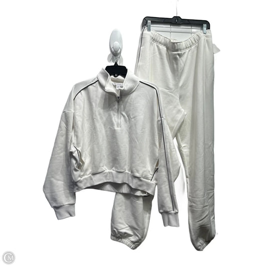 Athletic Pants 2pc By Athleta In White, Size: L