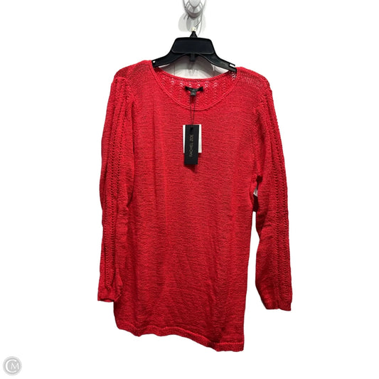 Sweater By Rachel Zoe In Red, Size: Xl