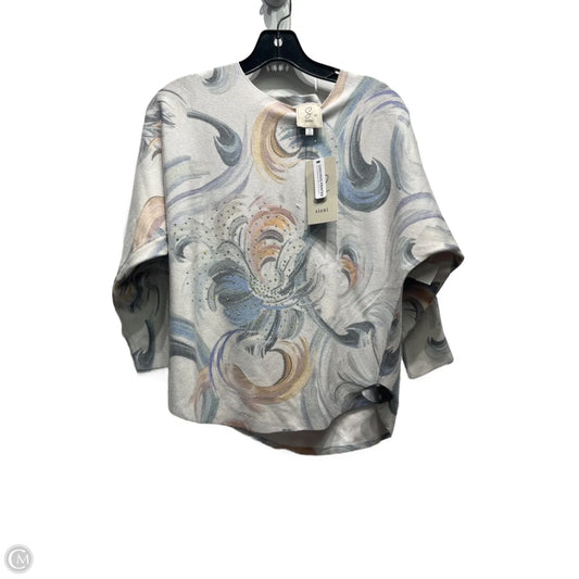 Top Long Sleeve By Sioni In Blue & Green, Size: S