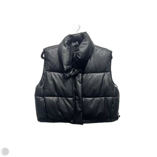Vest Puffer & Quilted By Zara In Black, Size: L