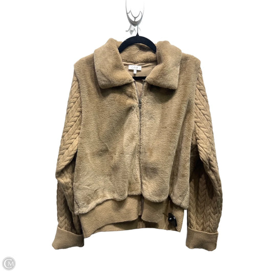 Jacket Other By CALIRTA In Brown, Size: L