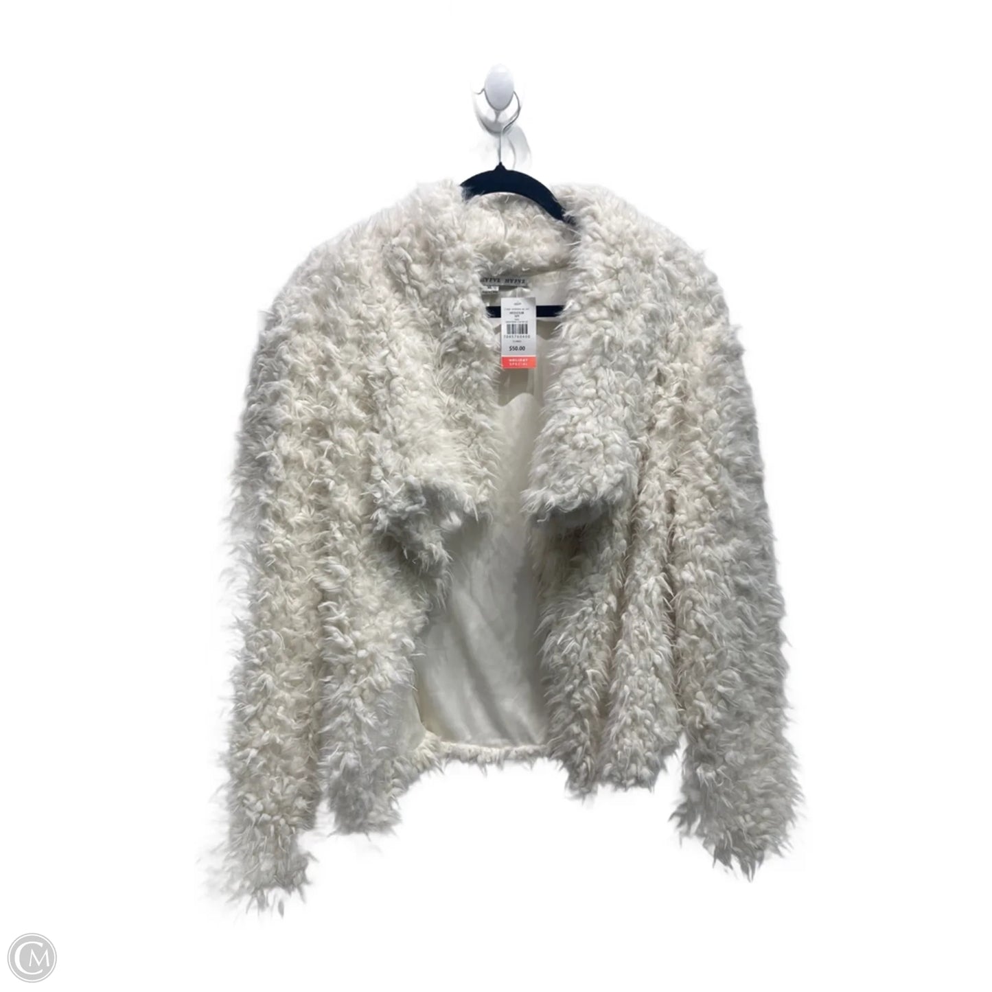 Jacket Fleece By Hyfve In White, Size: Xl