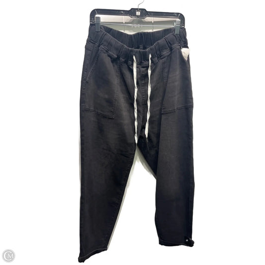 Jeans Straight By Bloomchic In Black Denim, Size: 18