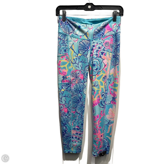 Pants Designer By Lilly Pulitzer In Blue & Pink, Size: S
