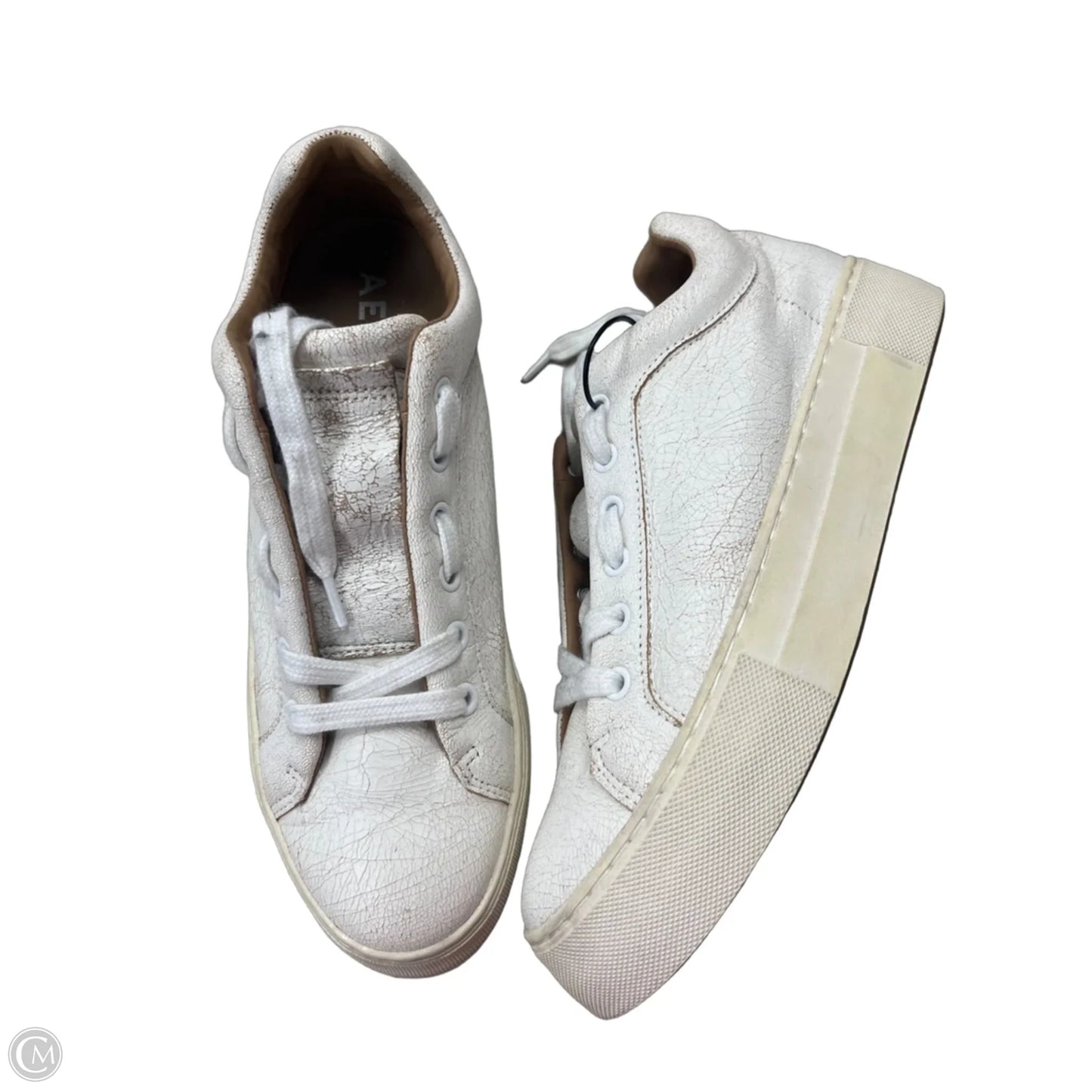 Shoes Sneakers By Aerosoles In Cream, Size: 8