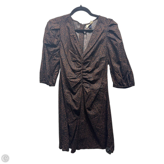Dress Casual Short By Universal Thread In Animal Print, Size: M
