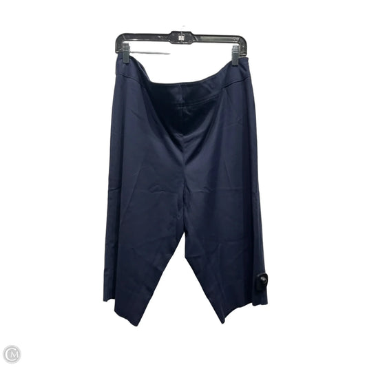 Capris By Saks Fifth Avenue In Navy, Size: 16
