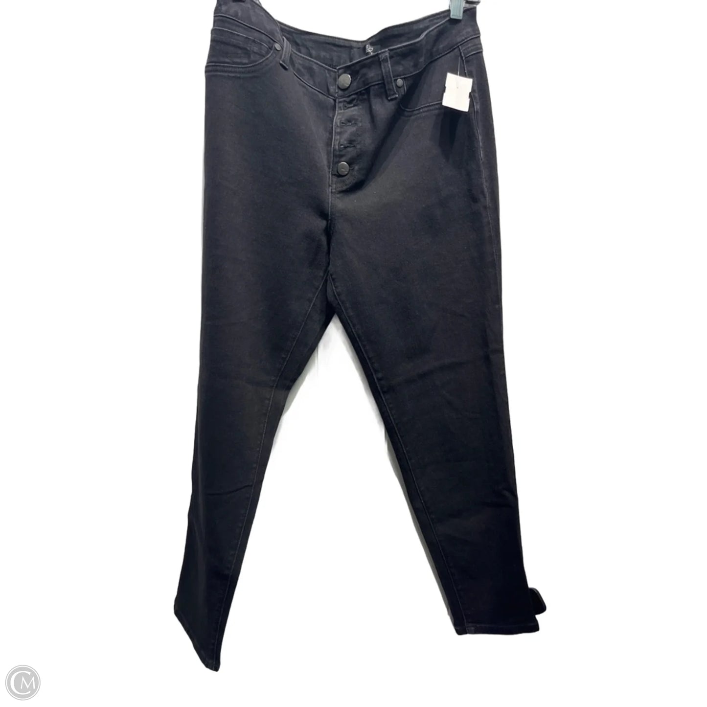 Jeans Skinny By 1822 Denim In Black Denim, Size: 14