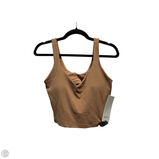 Athletic Bra By Lululemon In Brown, Size: M