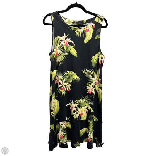 Dress Casual Short By Tommy Bahama In Black & Green, Size: L