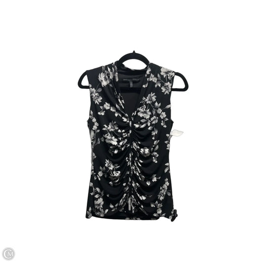 Top Sleeveless By White House Black Market In Black & White, Size: S