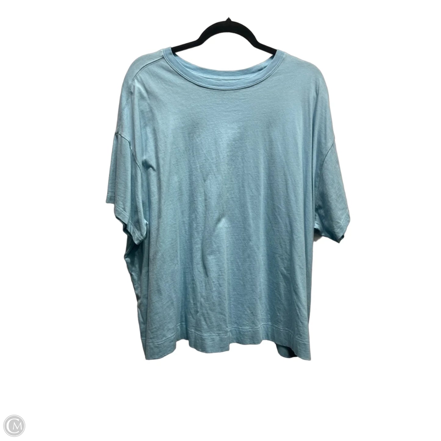 Top Short Sleeve Basic By Old Navy In Blue, Size: 2x