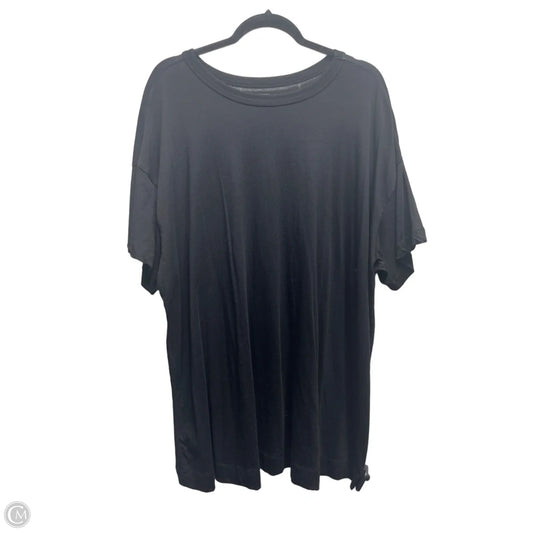 Top Short Sleeve Basic By Old Navy In Black, Size: 2x